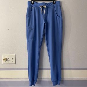 FIGS | Zamora Jogger Scrub Pants | M Tall | Ceil Blue